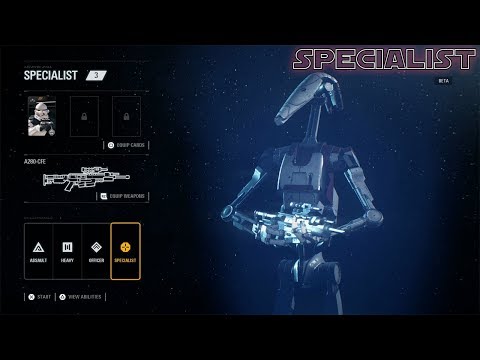 HOW TO USE SPECIALIST CLASS CORRECTLY ON STAR WARS BATTLEFRONT 2!