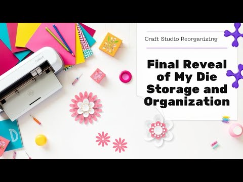YOU ARE INVITED - Disaster Craft Studio Vol. 5 - Final Reveal of My Die Storage and Organization