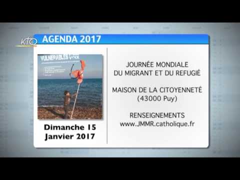 Agenda du 9 janvier 2017