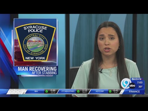 TMN Weekend -- Man recovering after a stabbing in Syracuse