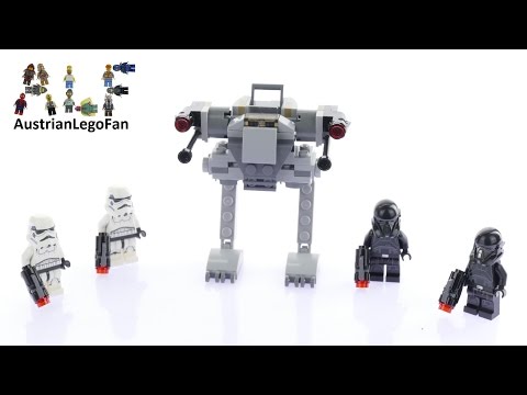 Vidéo LEGO Star Wars 75165 : Pack de combat des soldats de l'Empire