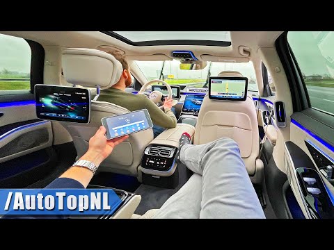 2021 Mercedes-Benz S CLASS | Passenger POV GADGETS & INTERIOR by AutoTopNL