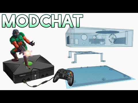 Xbox 360 Slim Printable Shell, Xbox-Scene Modfest, DoomBIOS for OG Xbox - ModChat 127