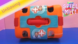 Tierarzt Arztkoffer Set von Simba Tierarztkoffer Set Unboxing deutsch - Veterinarian Doctor Playset