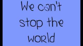 Demi Lovato- Stop The world FULL HQ STUDIO (lyrics on screen)