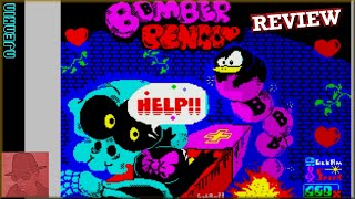 Bomber Pengo : Homebrew from 2023 - on the ZX Spectrum 128K !! with Commentary