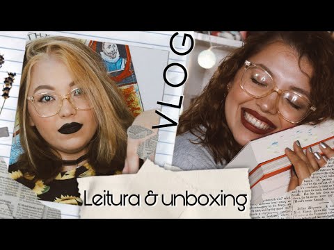 Vlog de leitura | Flopando a maratona e unboxings 🖤📚 #mli2020 #Bktbtn