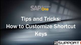 Download the video "Tips and Tricks: How to Customize Shortcut Keys"