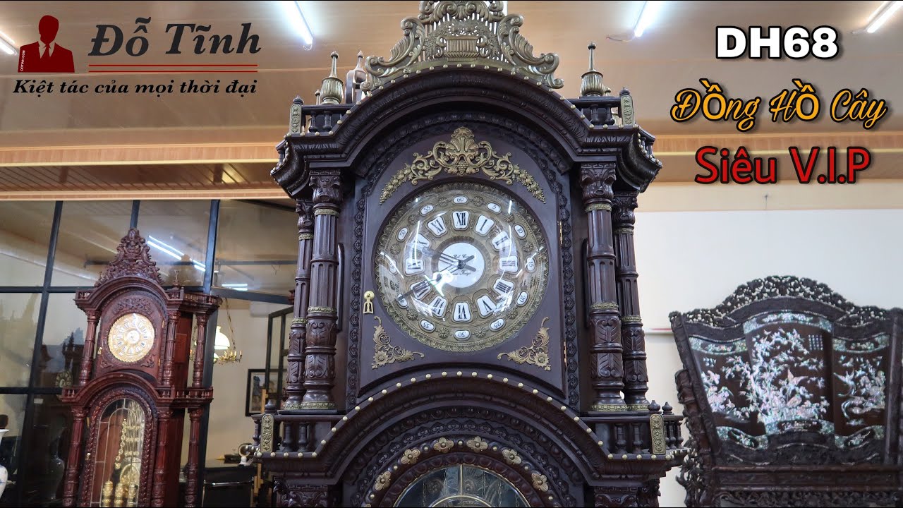 Tiếng Chuông Của Siêu Đồng Hồ Cây DH68 Độc Nhất Việt Nam | Đồng Hồ Cây Đỗ Tĩnh | 0938515171