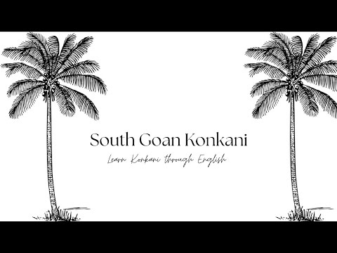 Learn Konkani language | South Goan Konkani @GoanKonkani-101