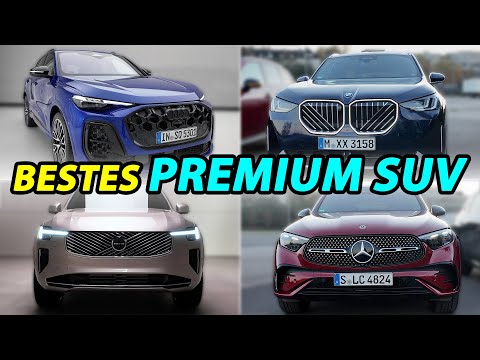 Premium-SUV-Vergleich BMW X3 vs Mercedes GLC vs Audi Q5 vs Q8 vs Cayenne vs Volvo XC90 vs Audi Q7