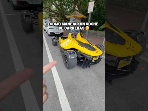 Como manejar un coche de pista 🏎️ #carreras #pista  #mexico
