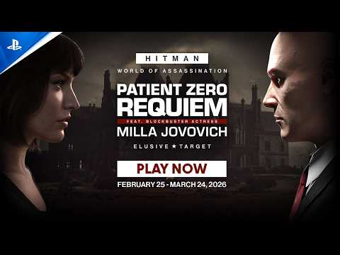 Hitman World of Assassination - Patient Zero Requiem Elusive Target | PS5, PS4 & PS VR2 Games