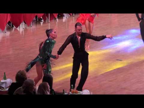 Latin Kvartal Cup 2017 World Open Latin 1/2 Samba Artem Semerenko - Valeriya Kachalko