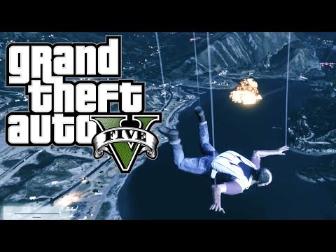 Hijacking a Cargo Plane in GTA V
