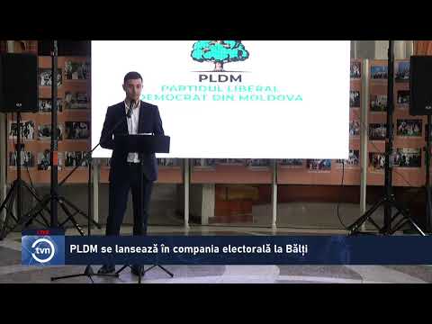 PLDM se lansează în compania electorală la Bălți