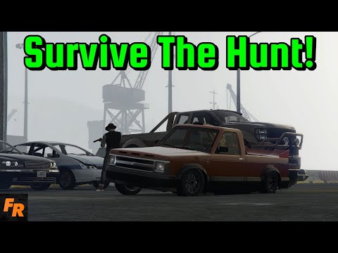 Survive The Hunt #82 - The Airlift Escape - Gta 5 Challenge