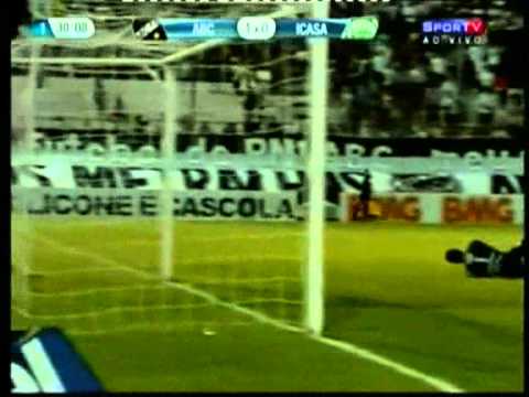 Gols do jogo ABC 1 x 1 Icasa
