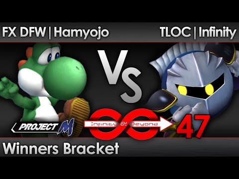 IaB 47 - FX DFW Hamyojo (Yoshi, Sheik) vs TLOC Infinity (Peach, Meta Knight) - Winners Quarterfinals