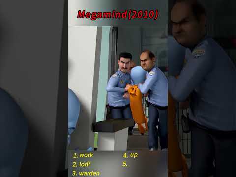 Megamind’s Ultimate Prison Break – He Turns the Warden Into Himself! 😂🔥#PrisonBreak #FunnyScene