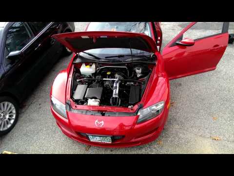 Rx8 with a weapon r cold air intake