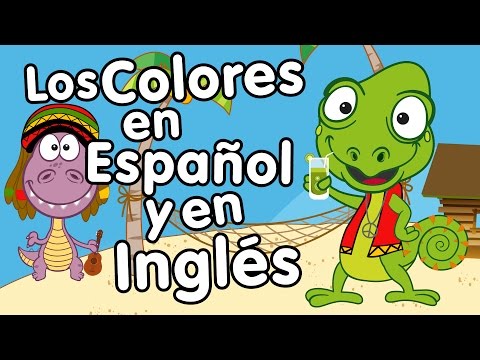 Canción de los Colores en Inglés y Español - Canción para niños - Songs for Kids in spanish