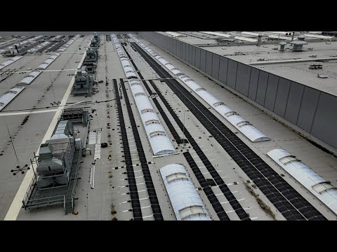 Tesla Giga Berlin Starts Massive Deployment of Rooftop Solar Panels