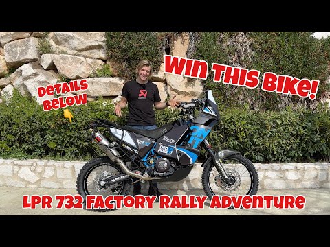 WIN this Lyndon Poskitt Racing Factory Rally Adventure bike.....