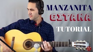 MANZANITA GITANA,TUTORIAL, Jerónimo de carmen-Guitarra flamenca