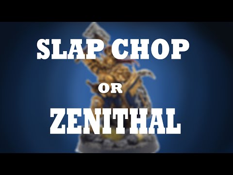 SLAP CHOP OR ZENITHAL priming ? Experiment for my next speed painting challenge (AOS WH40k)