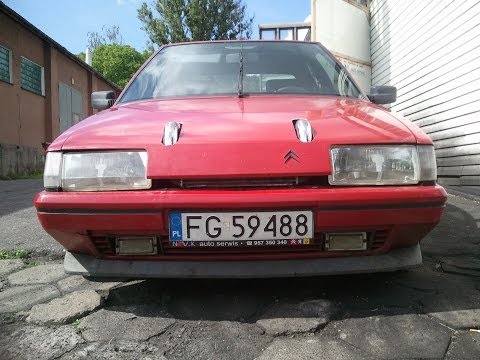 Citroen BX Turbo 4WD i Peugeot 405 Mi16x4 Trening Rajdowy Gorzow
