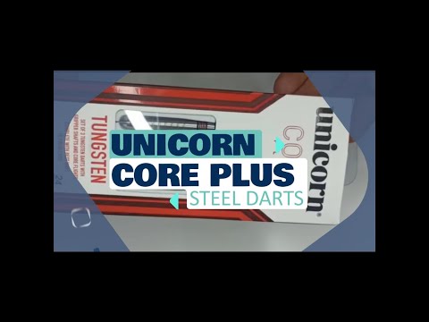 UNICORN Steel Tip Darts - 22G/24G/26G CORE PLUS WIN TUNGSTEN DART