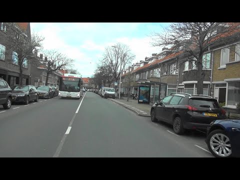 HTM lijn 23: Den Haag Colijnplein - Scheveningen Noord - 2020
