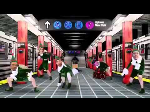 L'équipe de Cauet danse pour Noël