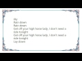 Dodgy - Get Off Your High Horse Lyrics