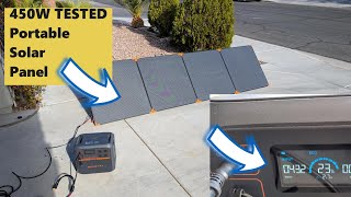 Biggest, Baddest, BEST portable solar panel by  Zoupw for Big power Banks while camping