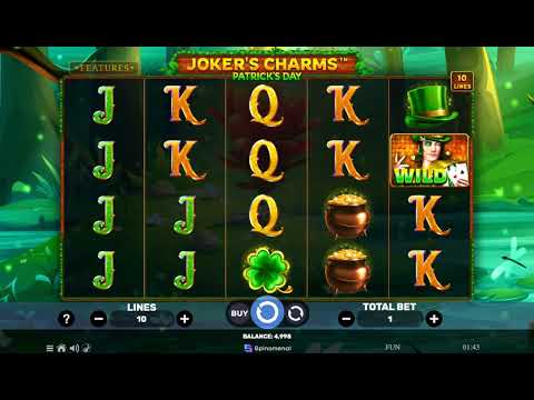 Joker's Charms Patrick's Day – Video Gameplay