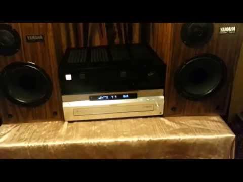 YAMAHA A-1 AMPLIFIER + YAMAHA NS-4 + SONY NC555ES