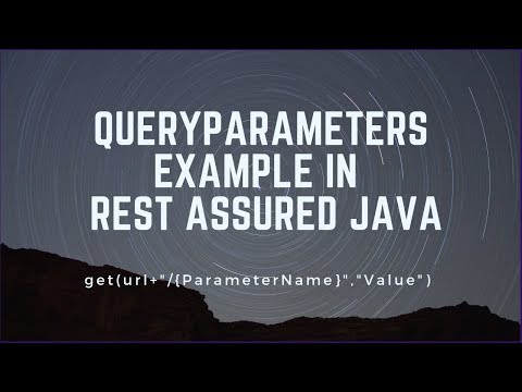 Rest Assured Api Testing Tutorials Query Parameters