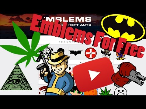 How To Download GTA 5 Amazing Crew Emblems! (Tutorial ...