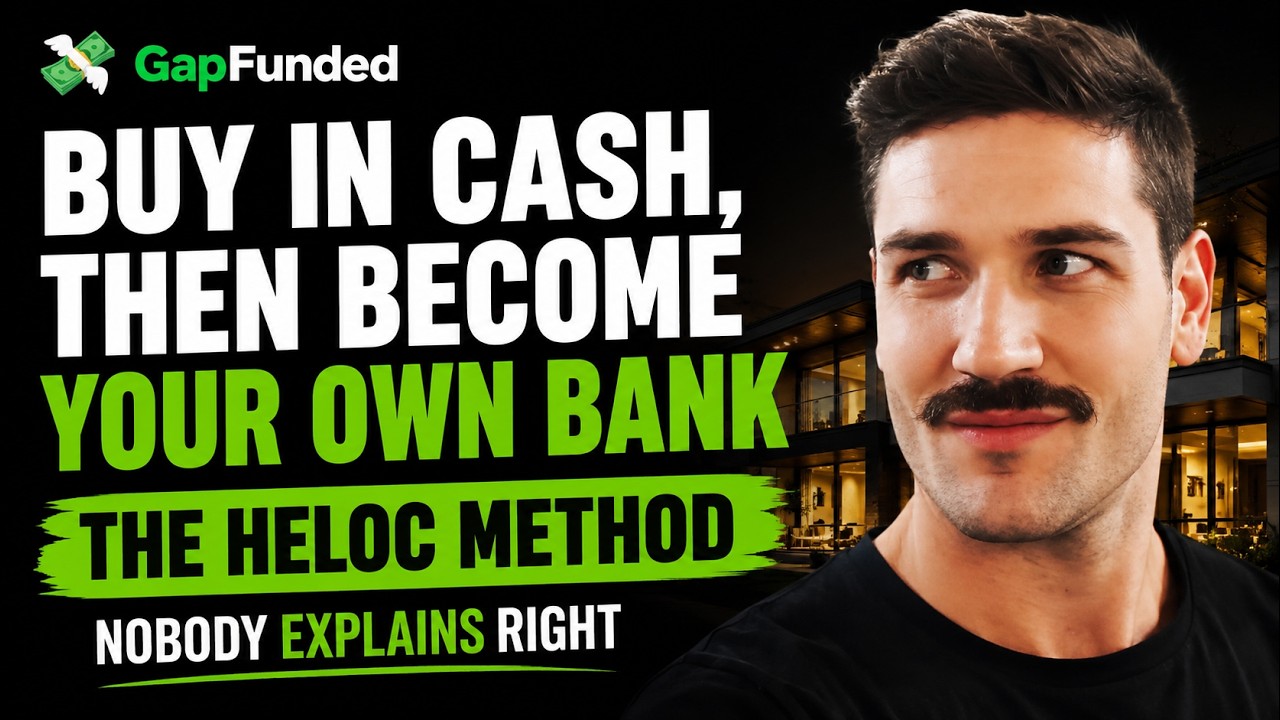 Buy In Cash, Then Become Your Own Bank: The HELOC Strategy Nobody Explains Right