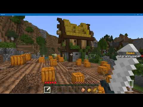 Let's Play Minecraft Bedrock Marketplace map Infinity Dungeon VoD ep1