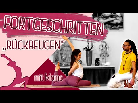 YOGA "Rückbeugen" Fort. Mittelstufe mit Momo - Yoga Vidya Live 09:15 Uhr 10.03.2021