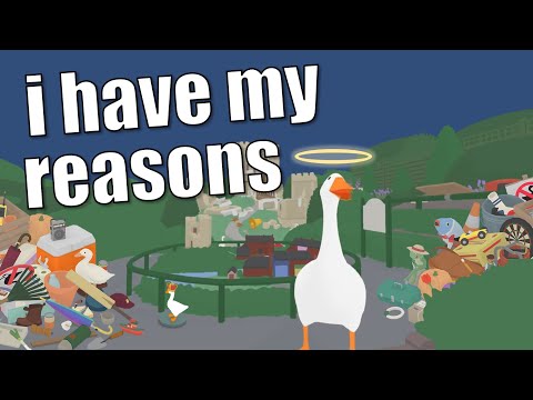 EVERYTHING in the model village • untitled goose game CHAOS