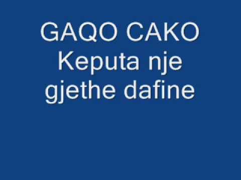 Gaqo Cako keputa nje gjethe dafine