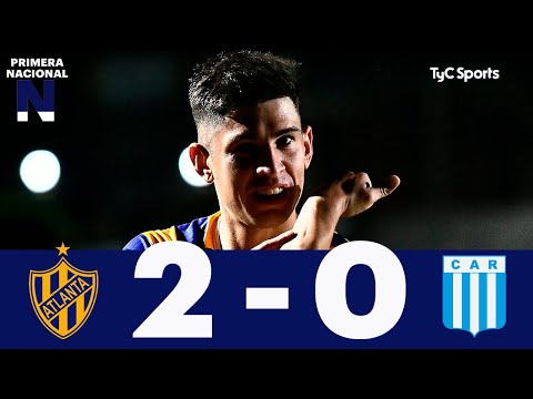 Atlanta 2-0 Racing (C) | Primera Nacional | Fecha 24 (Zona A)
