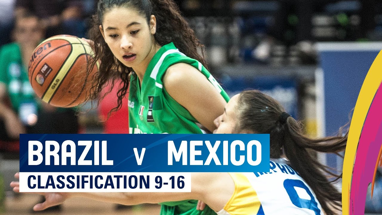 Brazil (BRA) vs Mexico (MEX) Classification 916 (CL0916) FIBA U17