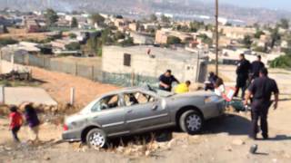 preview picture of video 'Accidente en carretera Tijuana Tecate'