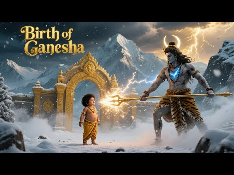 The Birth of Lord Ganesha | Mahadev & Parvati’s Incredible Story | Ganesha Story