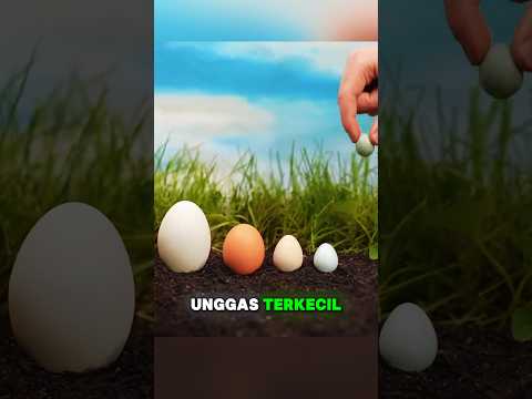 MENETASKAN TELUR TERKECIL SAMPAI TERBESAR‼️